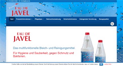 Desktop Screenshot of eau-de-javel.info