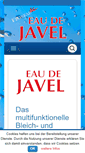 Mobile Screenshot of eau-de-javel.info