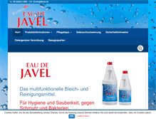 Tablet Screenshot of eau-de-javel.info